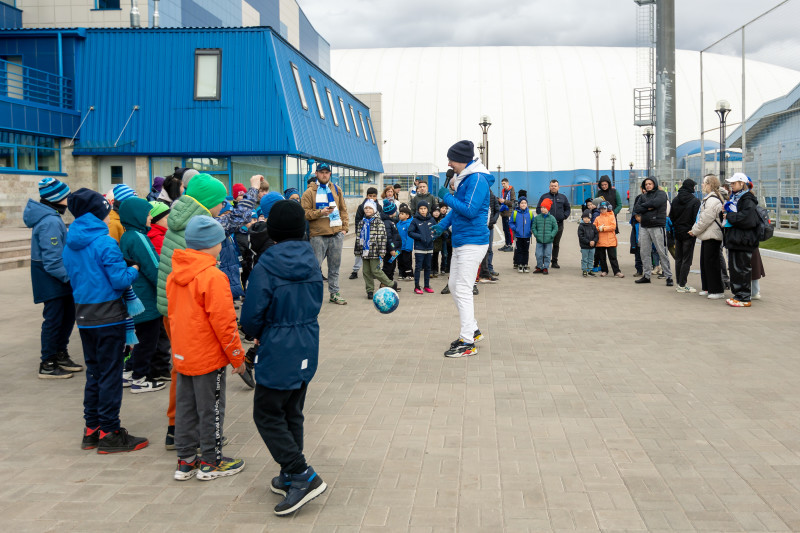 Фан-променад на матче МФЛ 2022/23, «Зенит» — «Динамо»