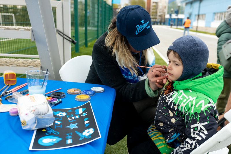 Фан-променад на матче МФЛ 2022/23, «Зенит» — «Динамо»