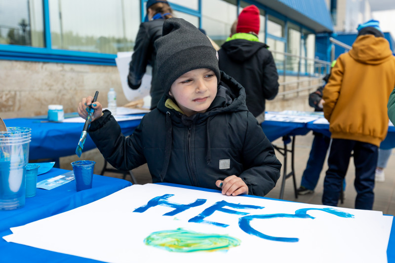 Фан-променад на матче МФЛ 2022/23, «Зенит» — «Динамо»
