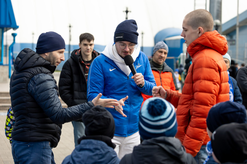 Фан-променад на матче МФЛ 2022/23, «Зенит» — «Динамо»