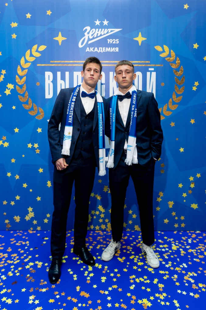 Выпускной воспитанников Академии ФК «Зенит»
