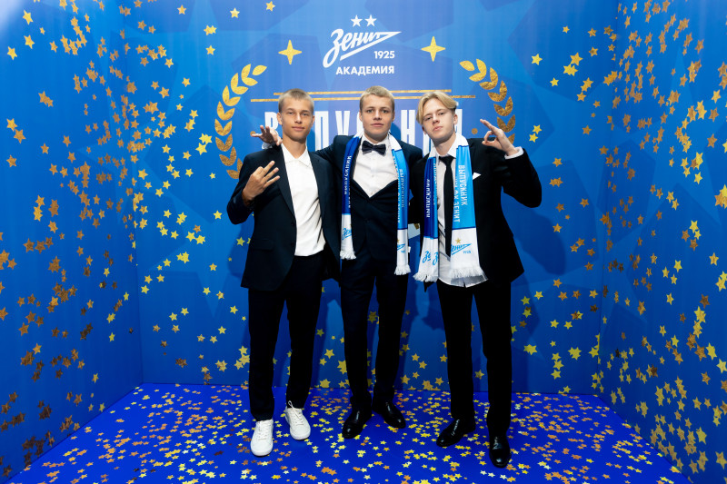 Выпускной воспитанников Академии ФК «Зенит»