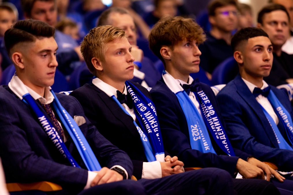 Выпускной воспитанников Академии ФК «Зенит»