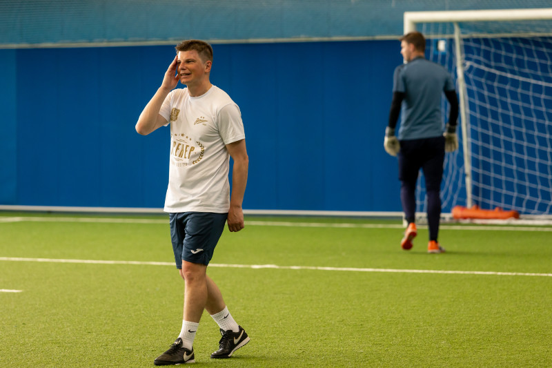 Выпускники Академии провели матч с тренерами «Зенита»