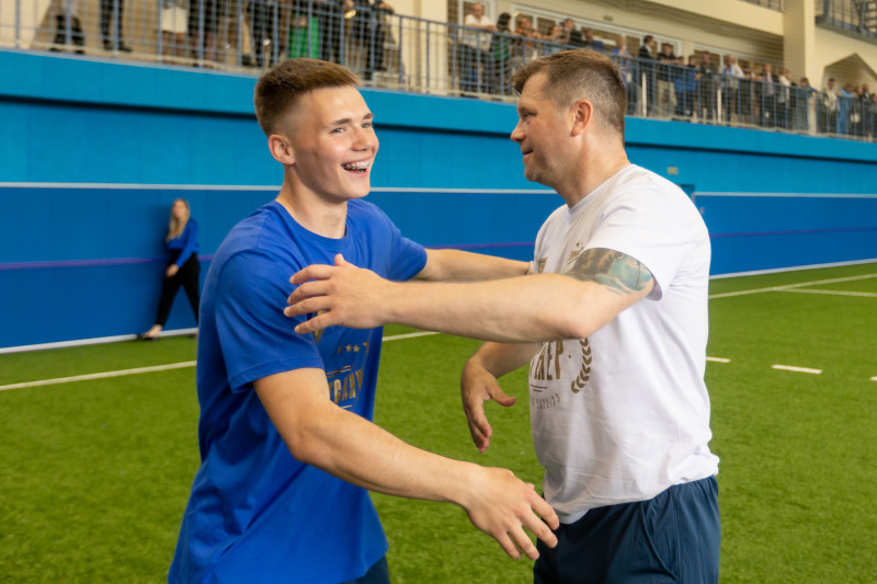 Выпускники Академии провели матч с тренерами «Зенита»