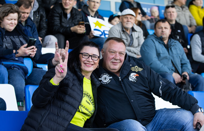 Болельщики на матче «Зенит» — «Краснодар»