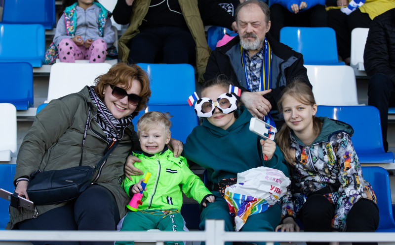 Болельщики на матче «Зенит» — «Краснодар»