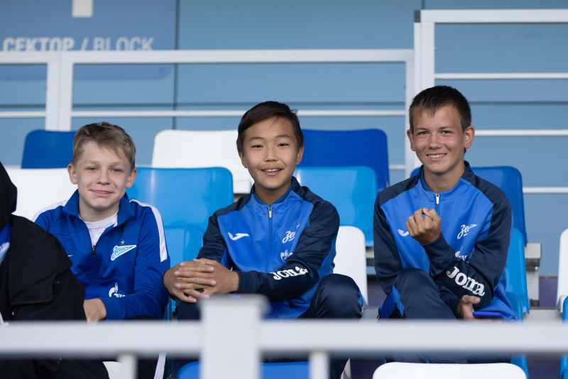 Болельщики на матче «Зенит» — «Краснодар»