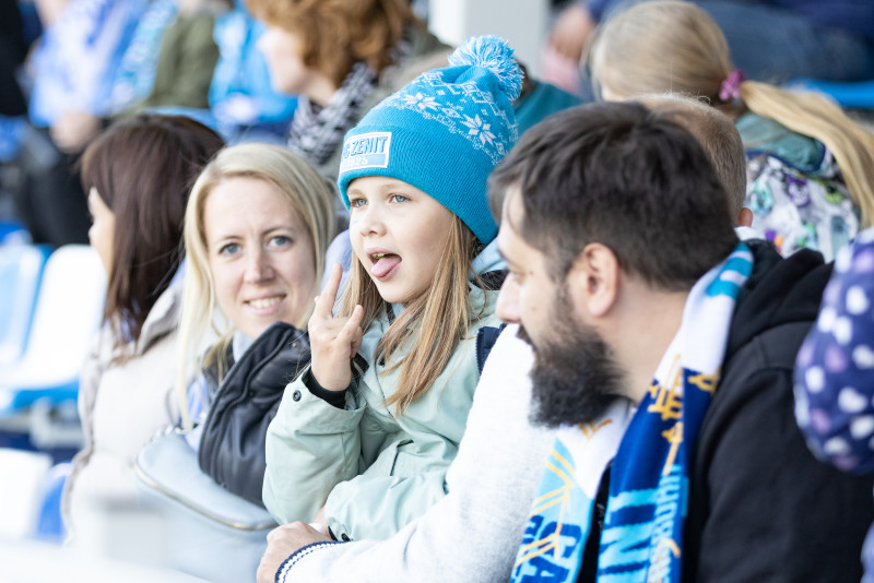 Болельщики на матче «Зенит» — «Краснодар»