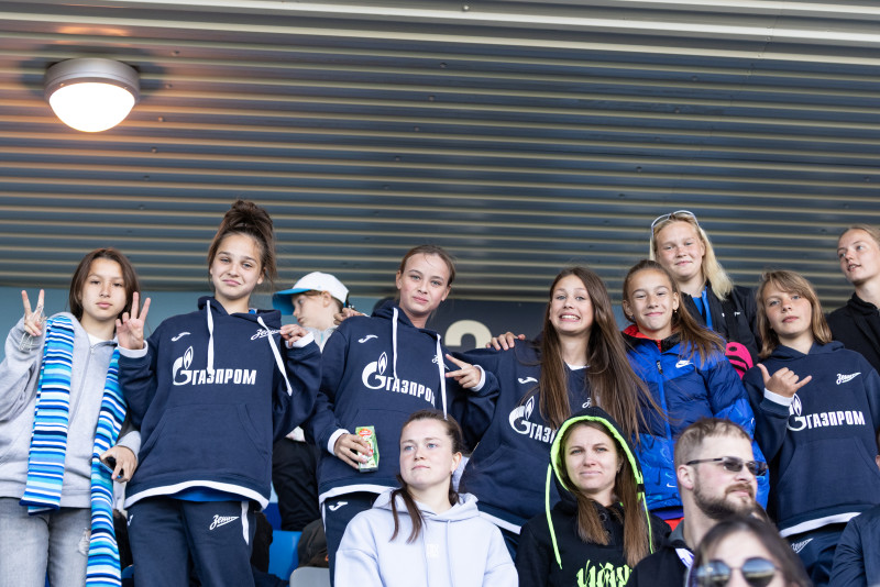 Болельщики на матче «Зенит» — «Краснодар»