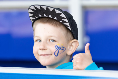 Болельщики на матче «Зенит» — «Краснодар»