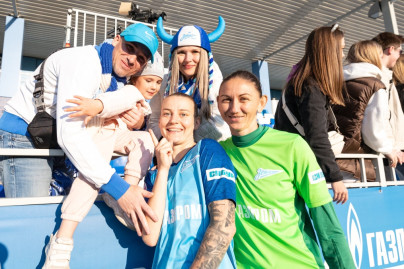 Болельщики на матче «Зенит» — «Краснодар»