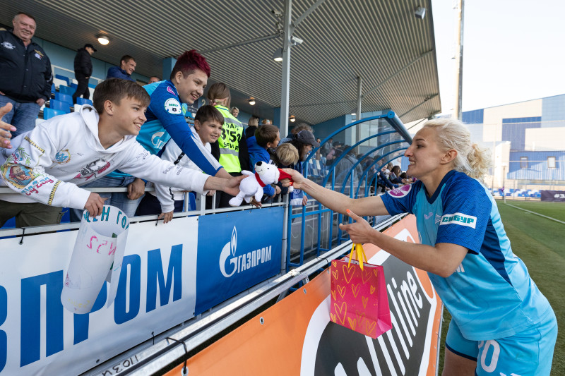 Болельщики на матче «Зенит» — «Краснодар»