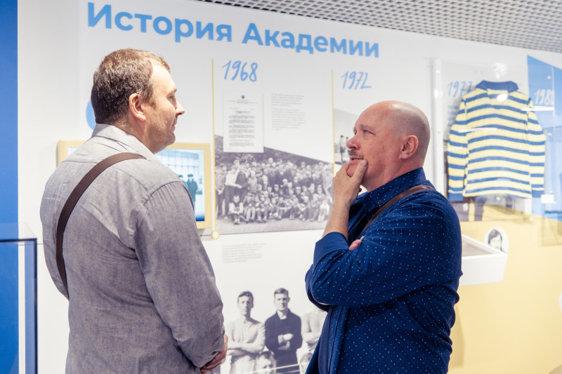 Открытие музея посвященного истории футбольной школы «Зенита»