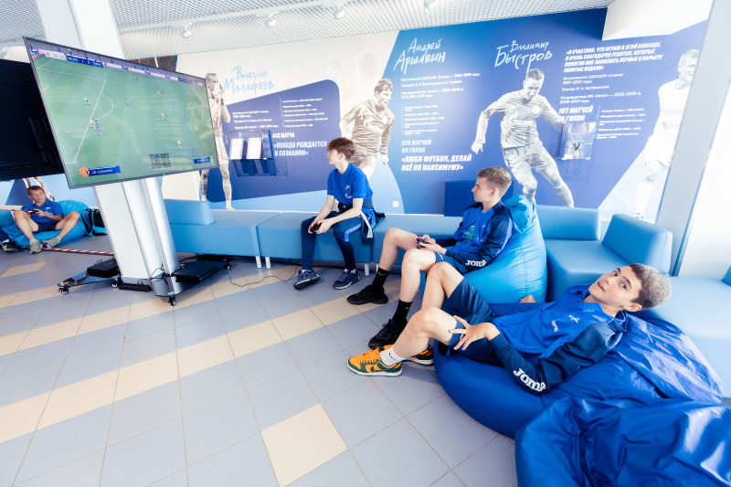 Открытие музея посвященного истории футбольной школы «Зенита»