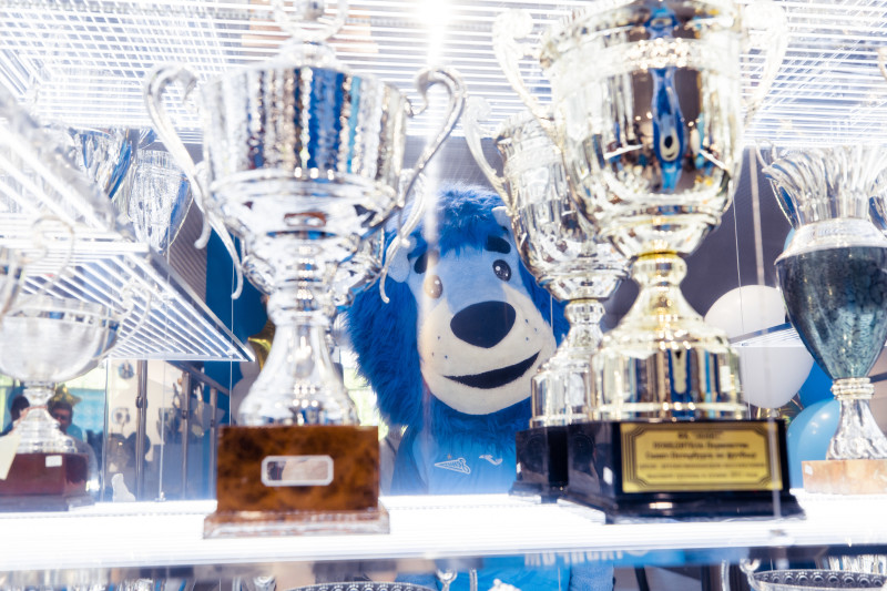 Открытие музея посвященного истории футбольной школы «Зенита»