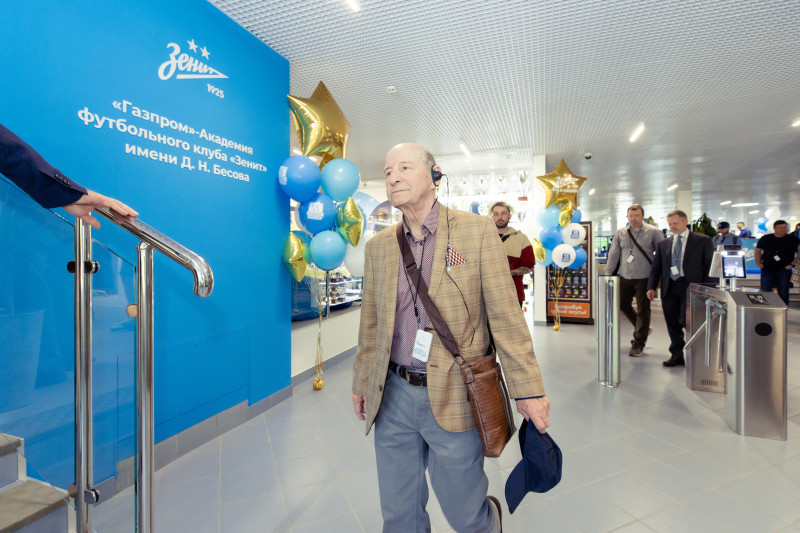 Открытие музея посвященного истории футбольной школы «Зенита»