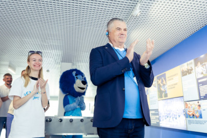 Открытие музея посвященного истории футбольной школы «Зенита»