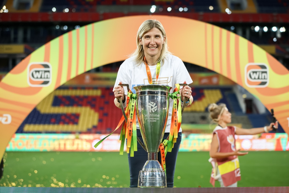 Церемония награждения победителей Winline Суперкубка России