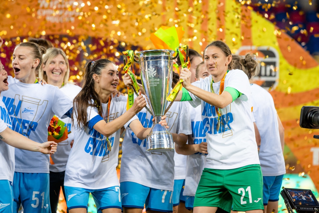 Церемония награждения победителей Winline Суперкубка России