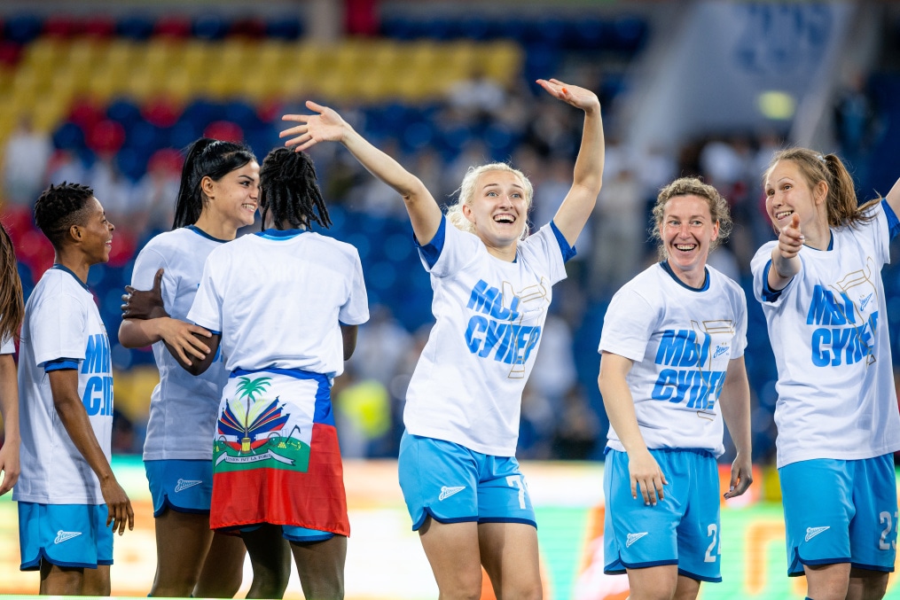 Церемония награждения победителей Winline Суперкубка России