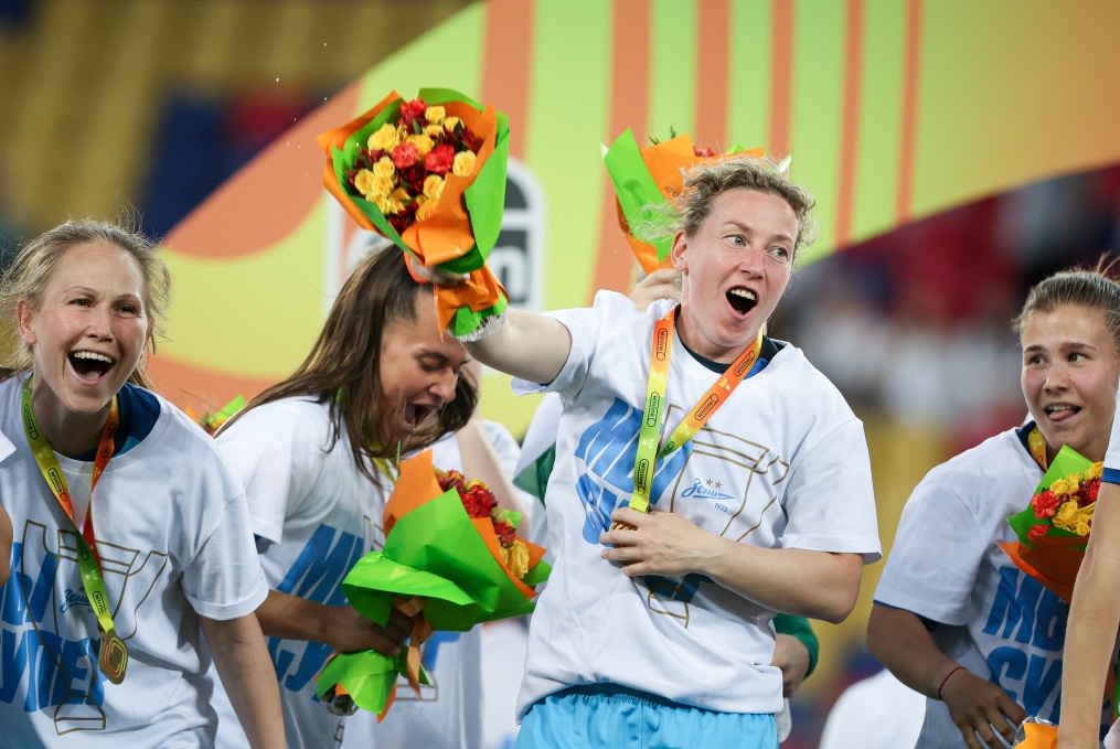 Церемония награждения победителей Winline Суперкубка России