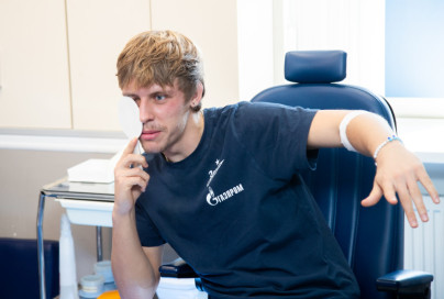 Летний медосмотр основного состава «Зенита» в «Мой медицинский центр»: первый день