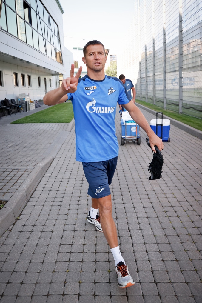 «Газпром» — тренировочные сборы в Петербурге: 23 июня, вечерняя тренировка