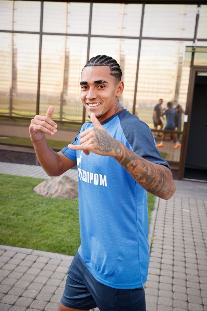 «Газпром» — тренировочные сборы в Петербурге: 23 июня, вечерняя тренировка