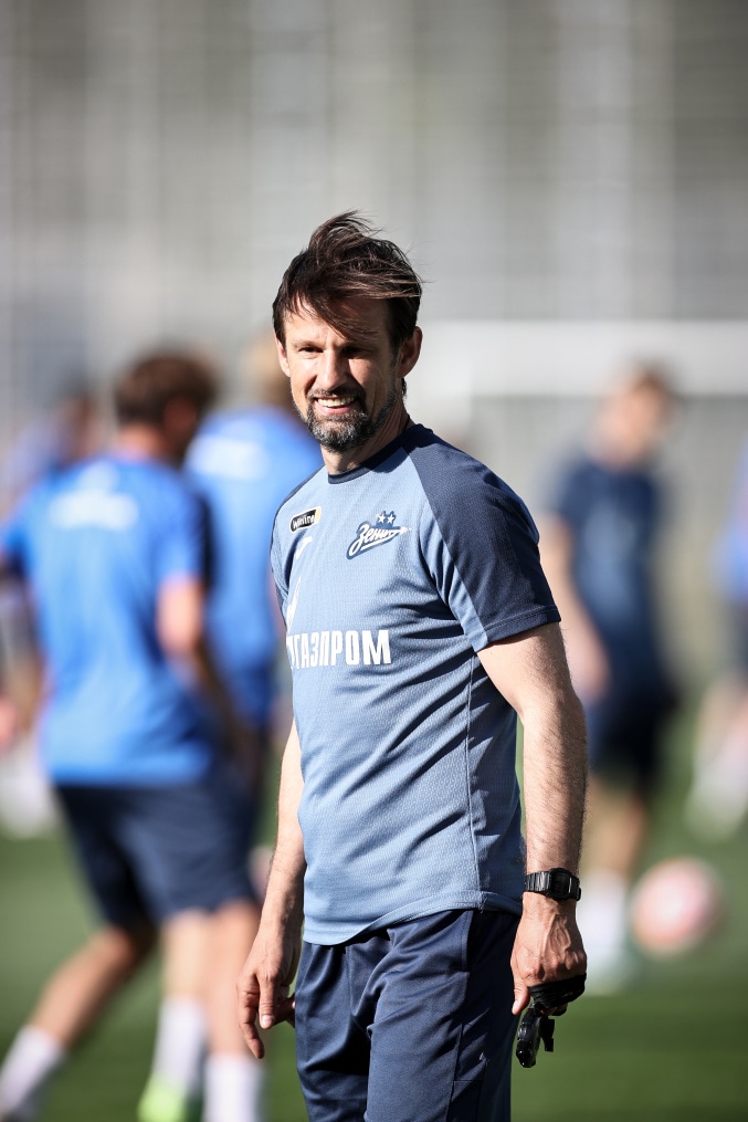 «Газпром» — тренировочные сборы в Петербурге: 23 июня, вечерняя тренировка