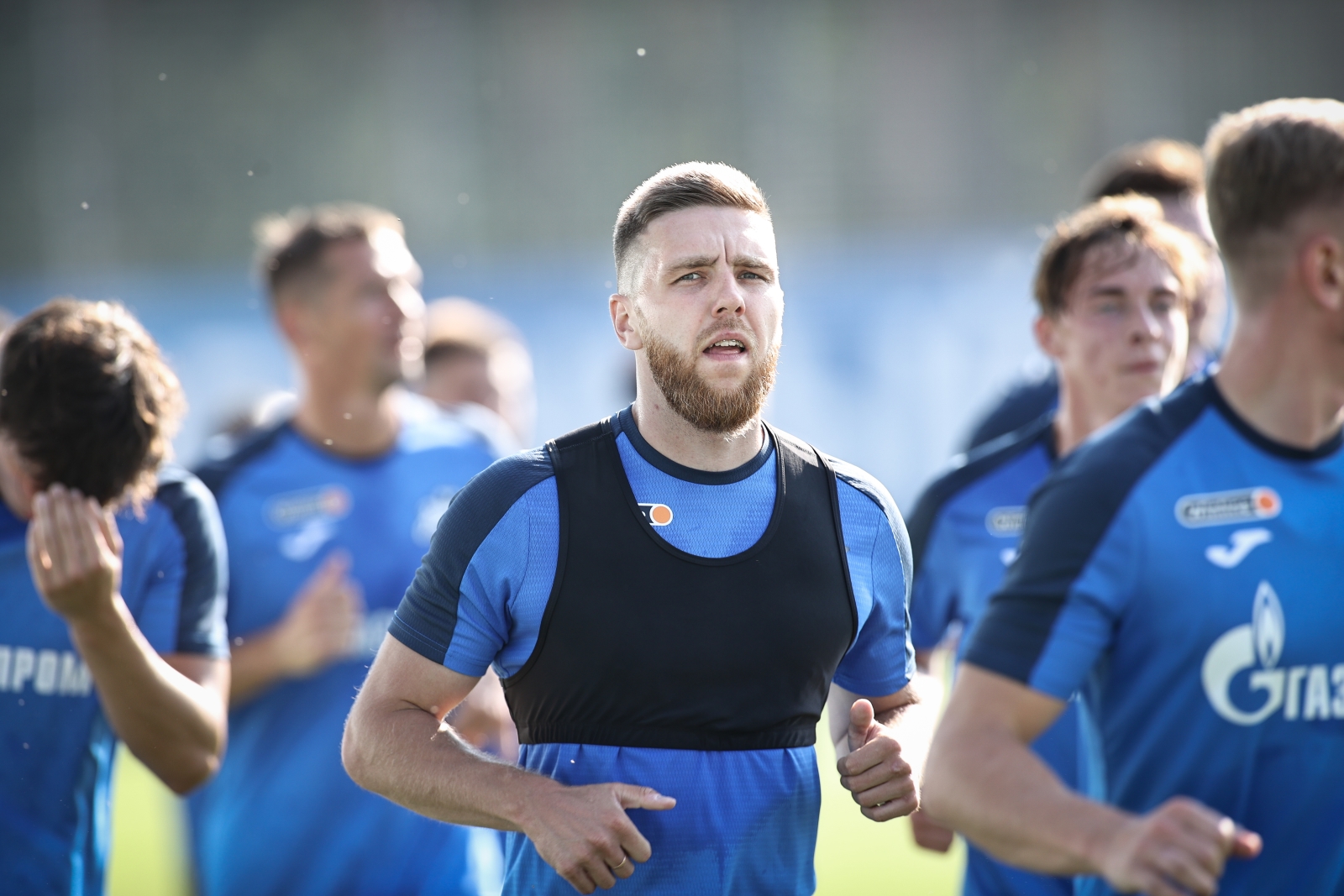 «Газпром» — тренировочные сборы в Петербурге: 23 июня, вечерняя тренировка