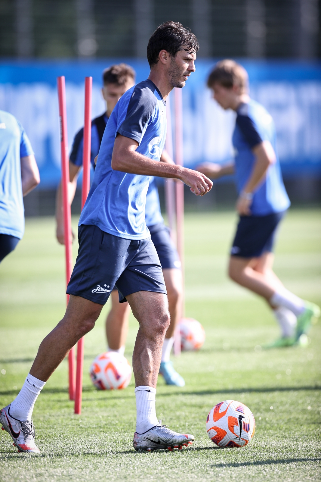 «Газпром» — тренировочные сборы в Петербурге: 23 июня, вечерняя тренировка