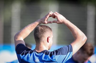 «Газпром» — тренировочные сборы в Петербурге: 23 июня, вечерняя тренировка