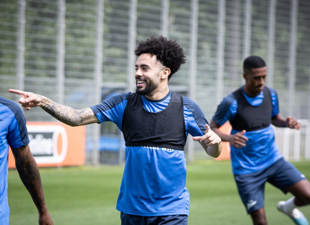 Открытая тренировка «Зенита» перед матчем с  ЦСКА