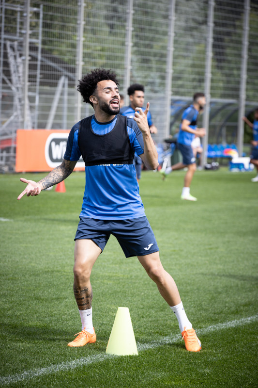 Открытая тренировка «Зенита» перед матчем с  ЦСКА