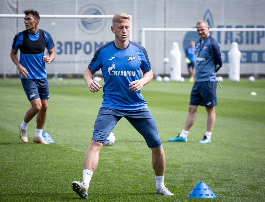 Открытая тренировка «Зенита» перед матчем с  ЦСКА