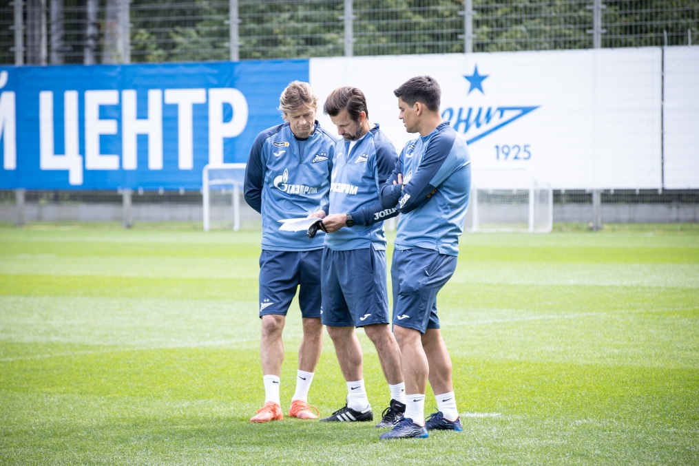 Открытая тренировка «Зенита» перед матчем с  ЦСКА