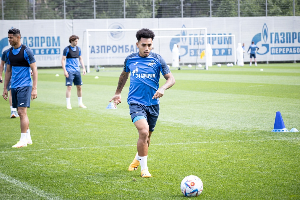 Открытая тренировка «Зенита» перед матчем с  ЦСКА