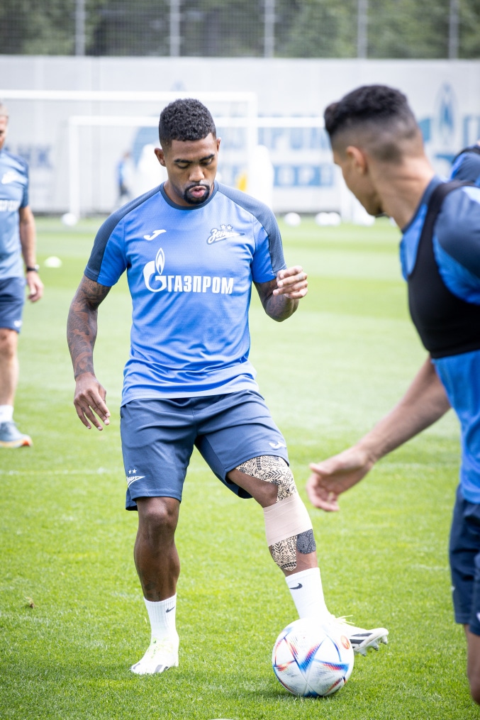 Открытая тренировка «Зенита» перед матчем с  ЦСКА
