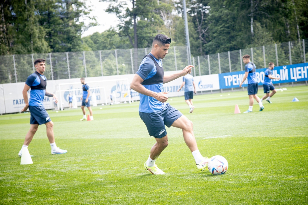 Открытая тренировка «Зенита» перед матчем с  ЦСКА