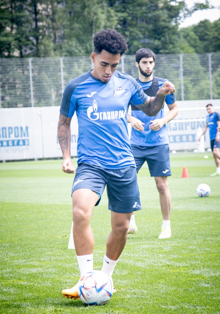 Открытая тренировка «Зенита» перед матчем с  ЦСКА