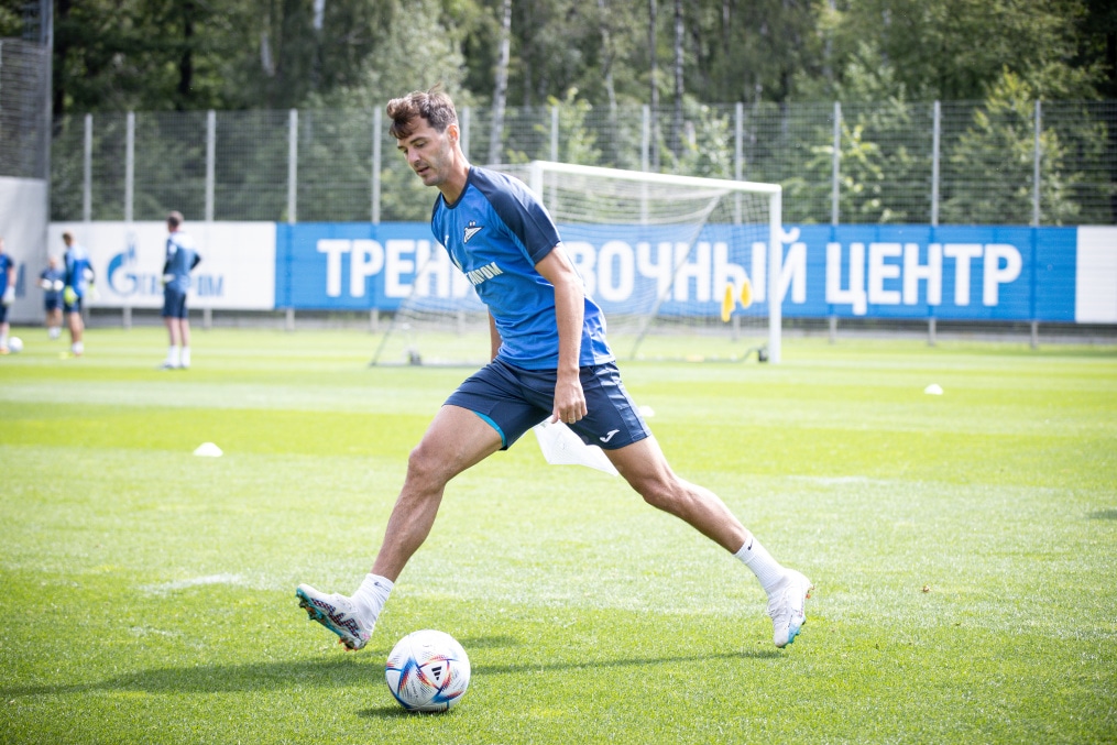Открытая тренировка «Зенита» перед матчем с  ЦСКА