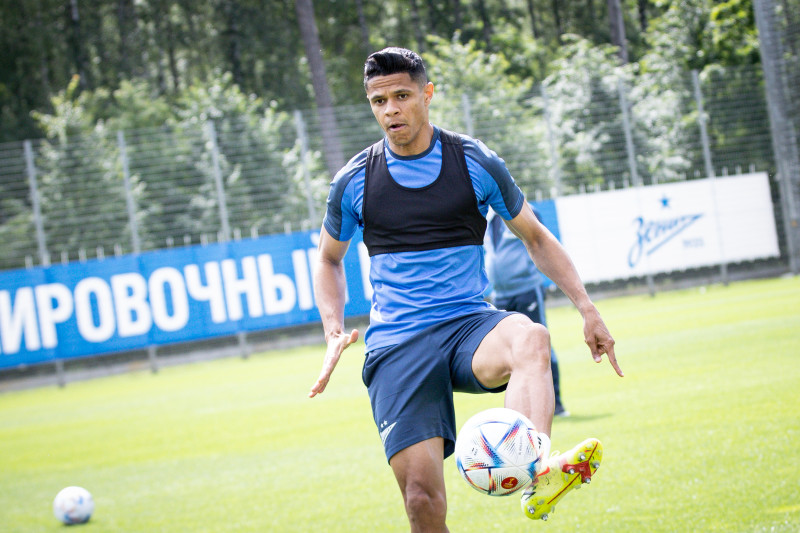 Открытая тренировка «Зенита» перед матчем с  ЦСКА