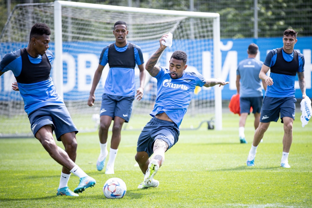 Открытая тренировка «Зенита» перед матчем с  ЦСКА