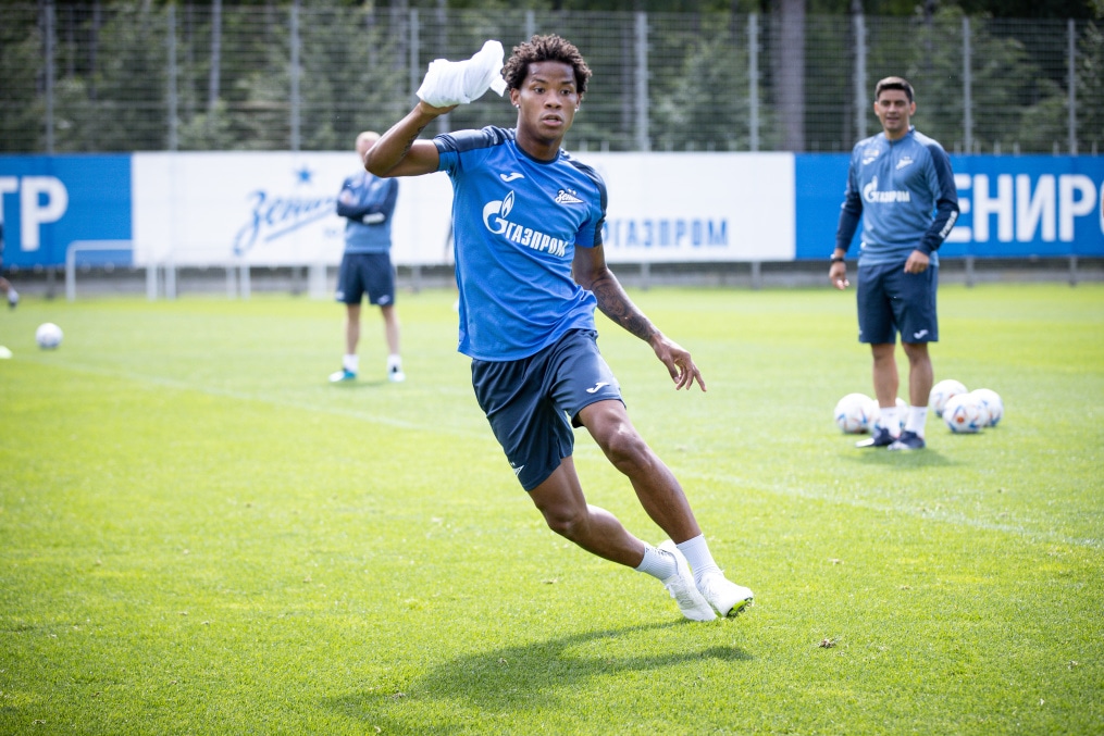Открытая тренировка «Зенита» перед матчем с  ЦСКА