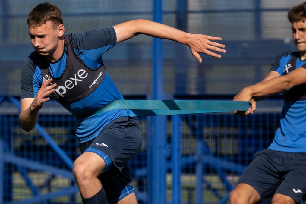 Тренировка «Зенита»-2006 в «Газпром»-Академии ФК «Зенит»