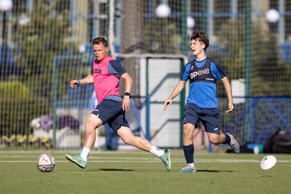 Тренировка «Зенита»-2006 в «Газпром»-Академии ФК «Зенит»