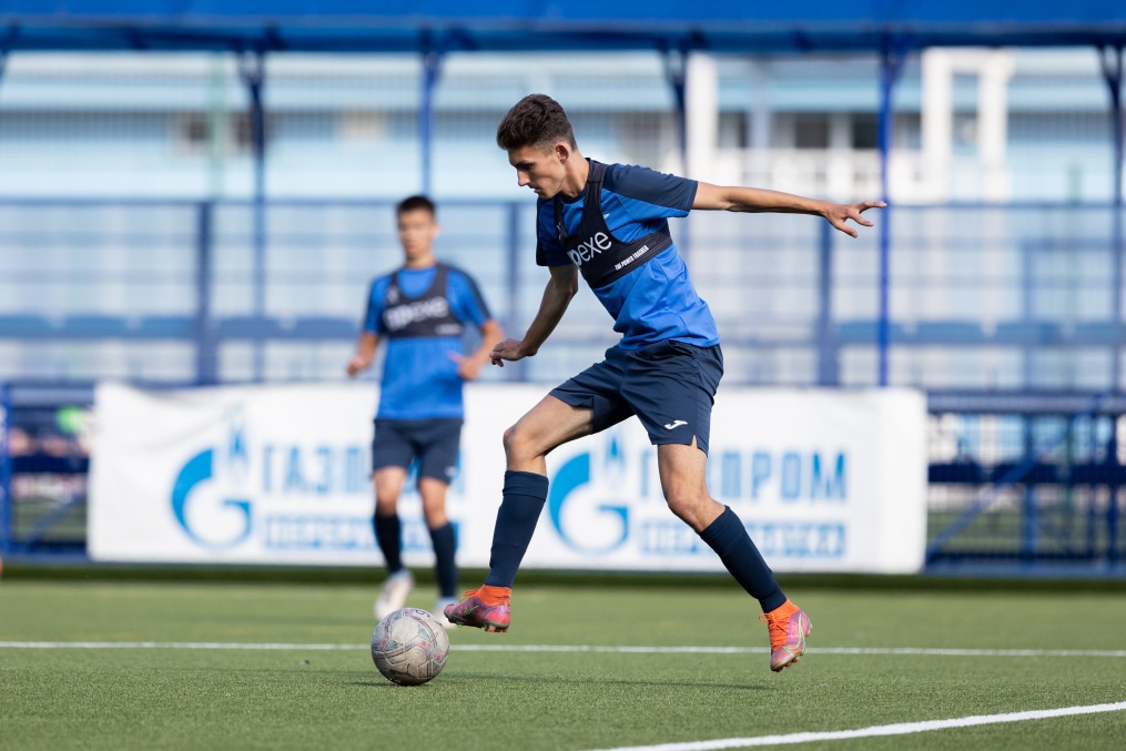 Тренировка «Зенита»-2006 в «Газпром»-Академии ФК «Зенит»