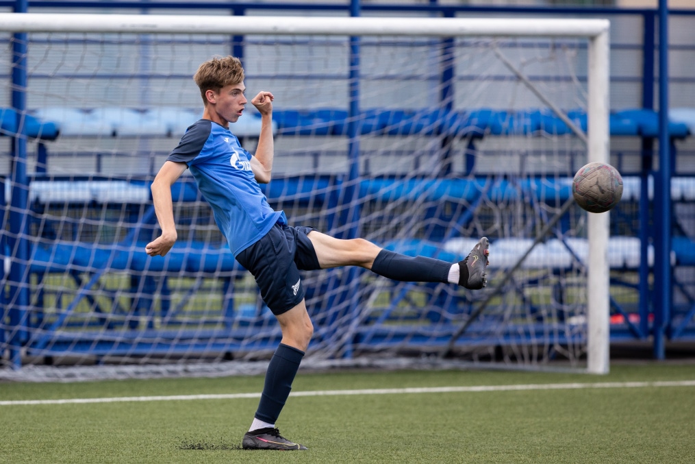 Тренировка «Зенита»-2007 в «Газпром»-Академии ФК «Зенит»