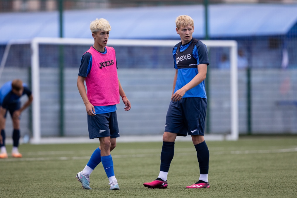 Тренировка «Зенита»-2007 в «Газпром»-Академии ФК «Зенит»